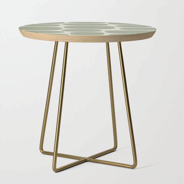 Modernist Spots 250 Green and Beige Side Table