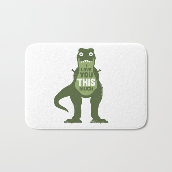 Amourosaurus Bath Mat