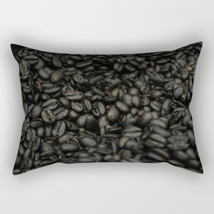 Coffee Beans Rectangular Pillow