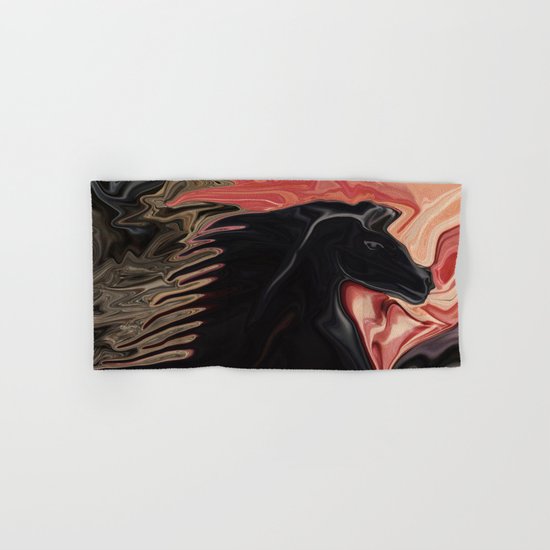 Stallion with the Heart of a Cat Hand & Bath Towel