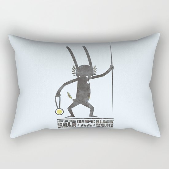 출전 CHAMPION - Olympic Dedicationg Rectangular Pillow