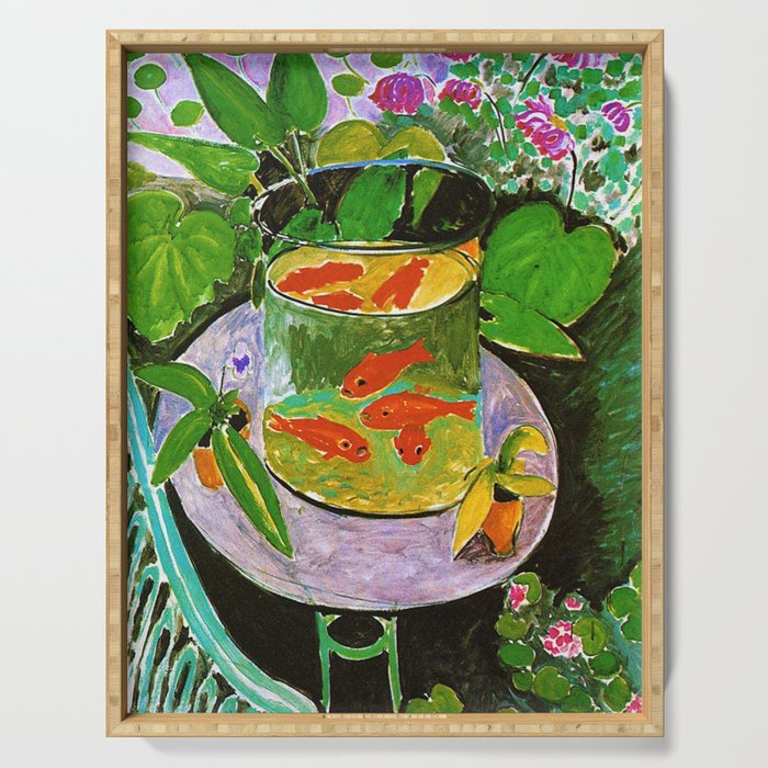 Henri Matisse Goldfish Serving Tray
