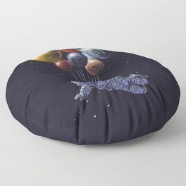 Space travel Floor Pillow