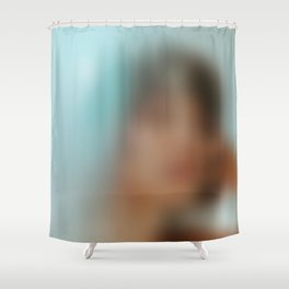 Blurred portrait: Lolita Shower Curtain