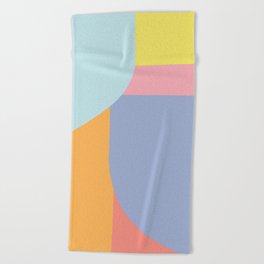 Summer Color Pop #4 Beach Towel