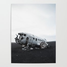 DC Plane Wreckage Poster