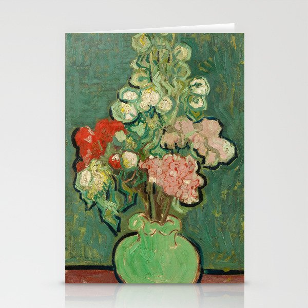 Vase of Flowers, 1890 by Vincent van Gogh Stationery Cards