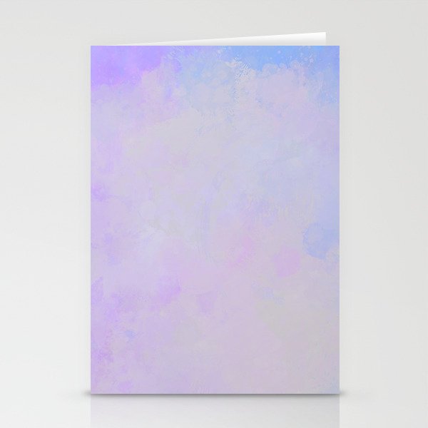 Dreamy soft violet blue Stationery Cards