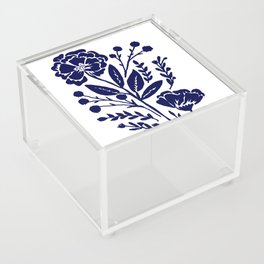 Grey Bouquet Acrylic Box