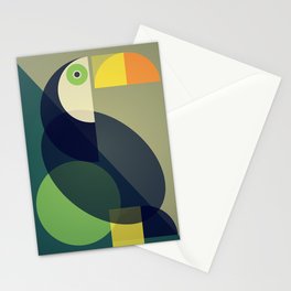Mid Century Toucan Stationery Card