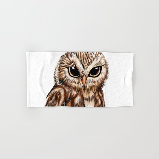 Wise 'Ole Owl Hand & Bath Towel