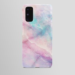 Iridescent marble Android Case