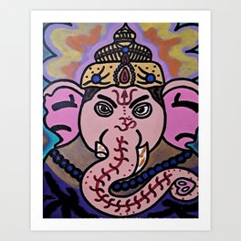Lord Ganesha Art Print