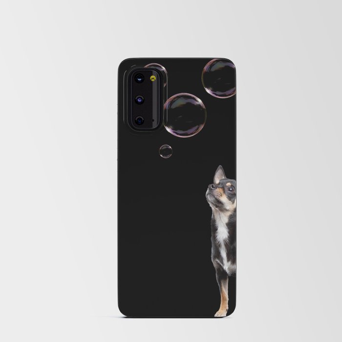 Chihuahua Studio Shot On Black Background 630 Android Card Case