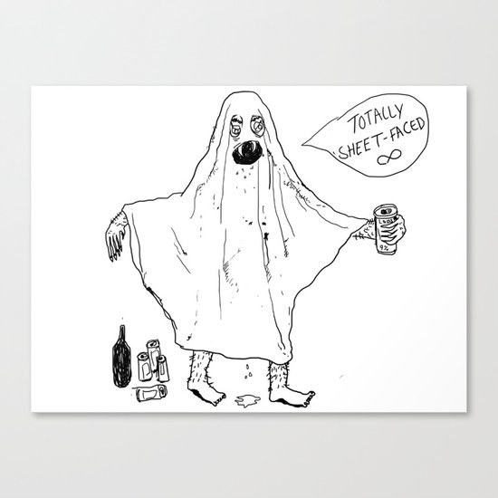 Sheeky Canvas Print