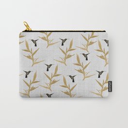 Hummingbird & Flower II Carry-All Pouch