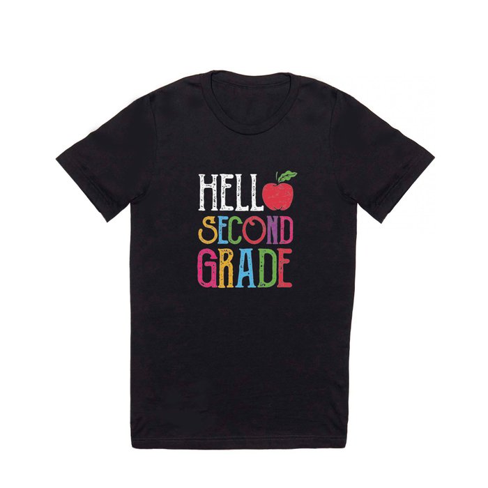 Hello Second Grade Back To School T Shirt