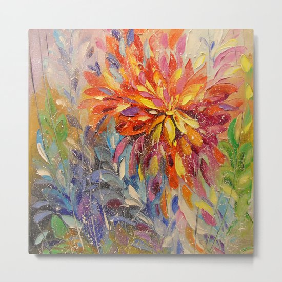 An explosion of emotions Metal Print