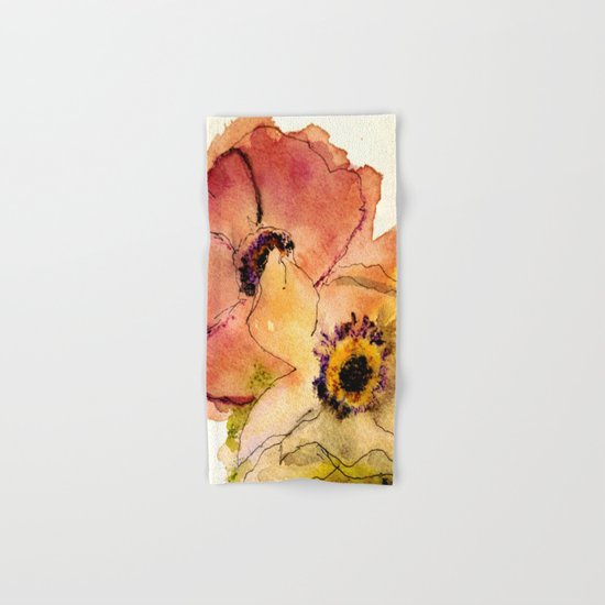 miracle flowers Hand & Bath Towel