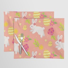 Happy Easter Chicken And Rabbit Collection Placemat