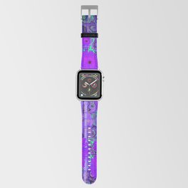Blackberry Floral Pinstripe Paisley  Apple Watch Band