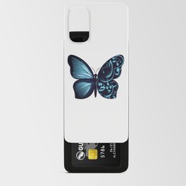 Butterfly Arabic design Android Card Case