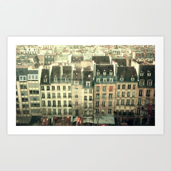 Paris - the Marais Art Print