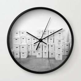 Afrika Bambaataa's Vinyl Collection Wall Clock