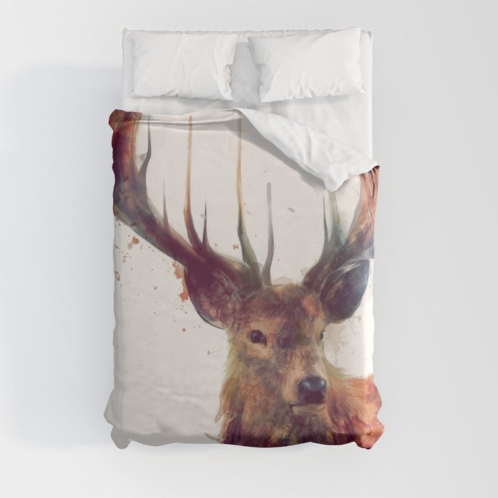 Red Deer // Stag Duvet Cover