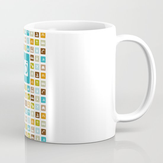 Travel Icons Mug
