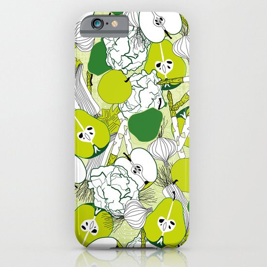 Vegetable pattern iPhone & iPod Case