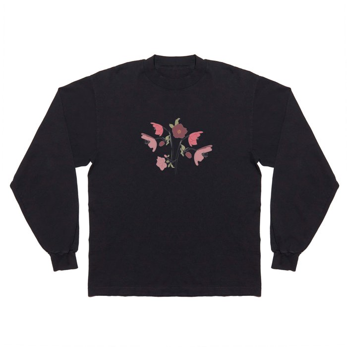 Flowers in yellow Long Sleeve T Shirt