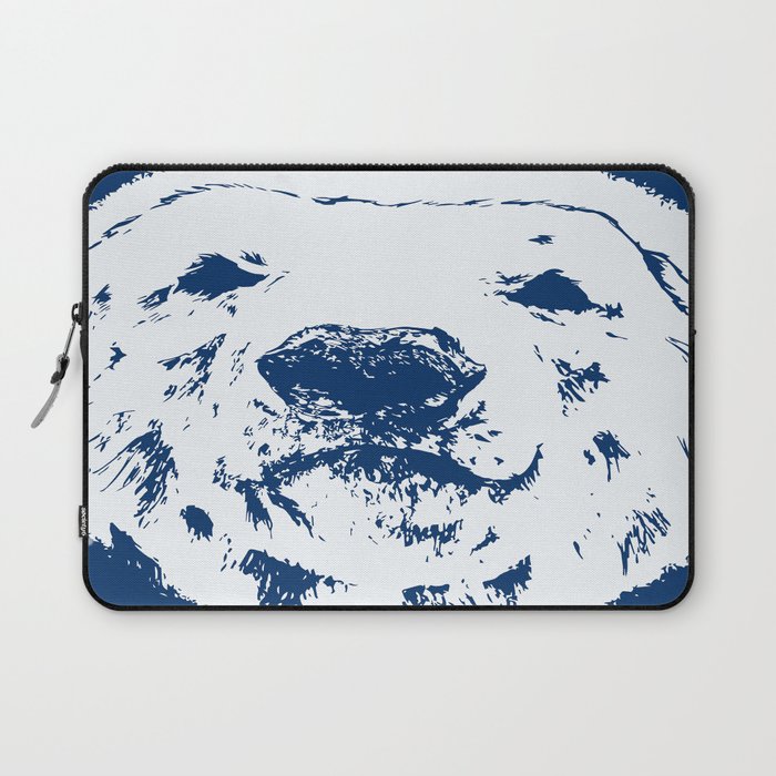 Frank the Polar bear Laptop Sleeve