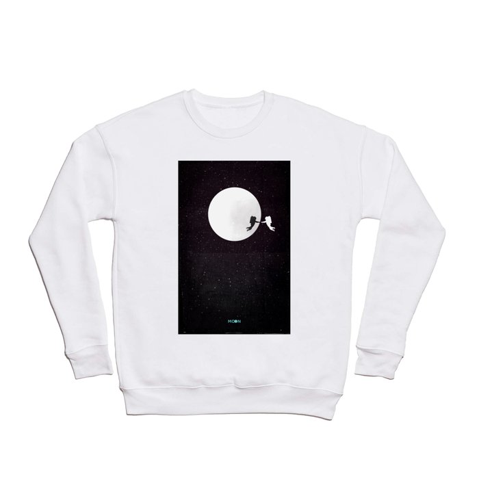 Moon alternative movie poster Crewneck Sweatshirt