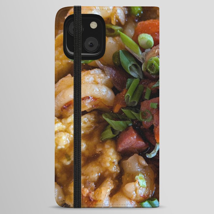 Shrimp and Grits iPhone Wallet Case