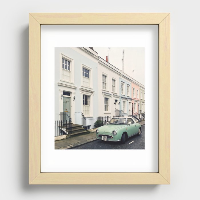 Figaro in Notting Hill, London Recessed Framed Print