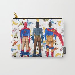 Super Hero BUTTs | It's a bird, it's a plane, it's... a booty Carry-All Pouch