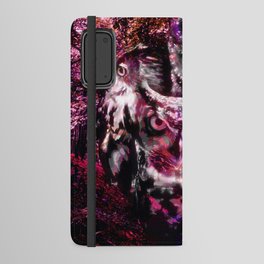 Forest Owl Painting Android Wallet Case