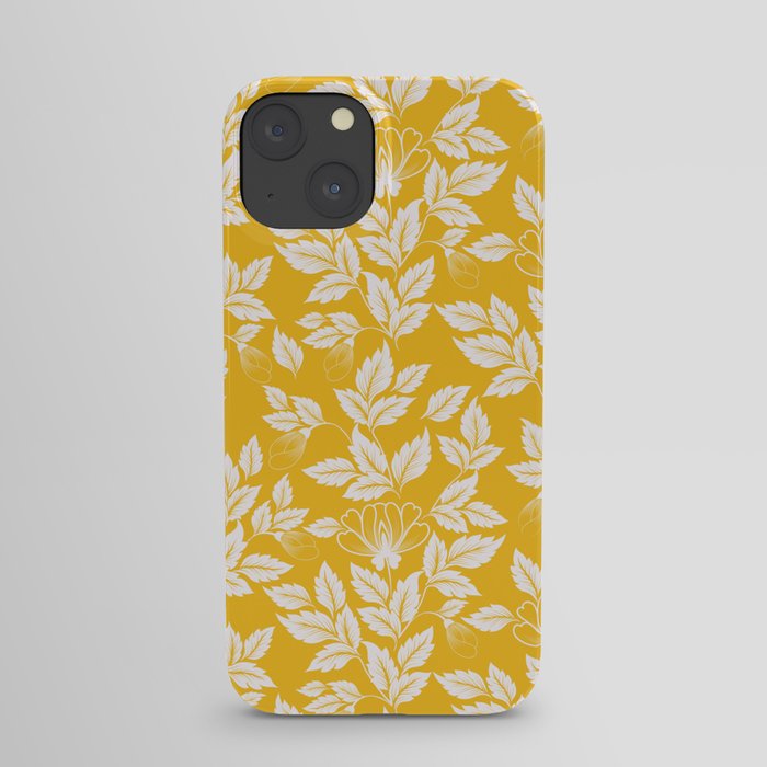 Leaves Pattern 11 iPhone Case