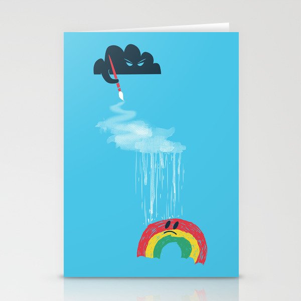 Rain Rain Go Away Stationery Cards