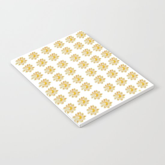 Golden Daisy Notebook
