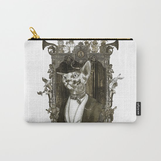 Steampunk Mr. Sphinx Carry-All Pouch