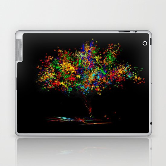 The Most Colorful Tree of the World Laptop & iPad Skin