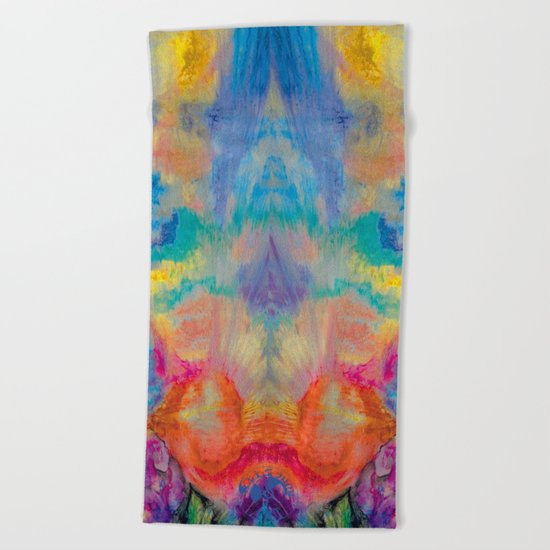 Double Sunset Beach Towel