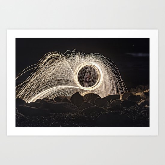 Firespinner #2 Art Print