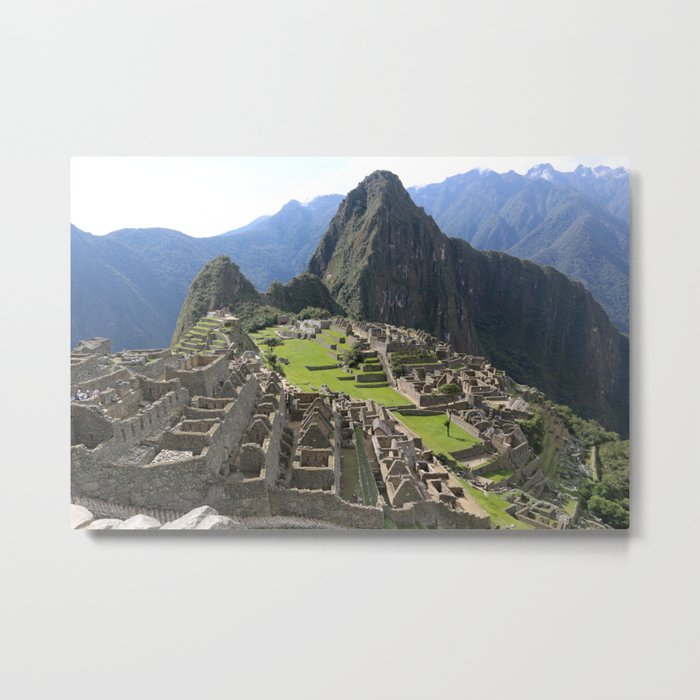 Machu Picchu Metal Print