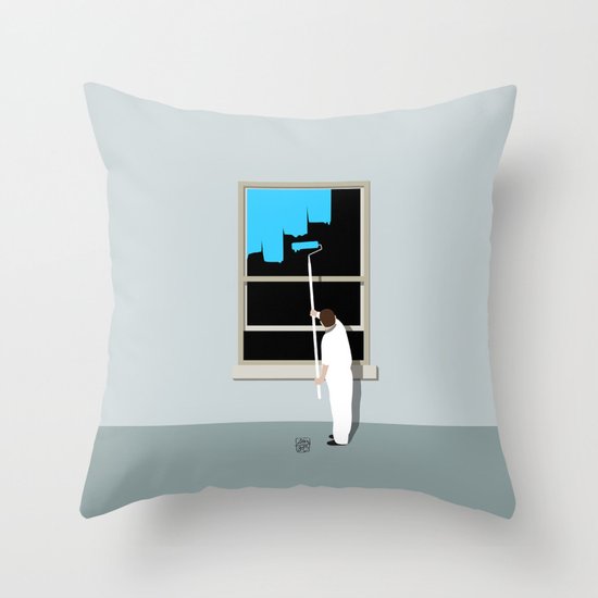Happiness Throw Pillow