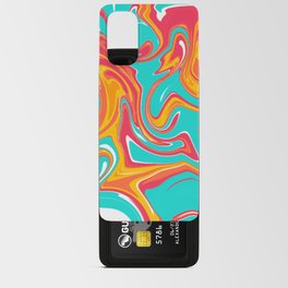 cute color pattern drawing Android Card Case