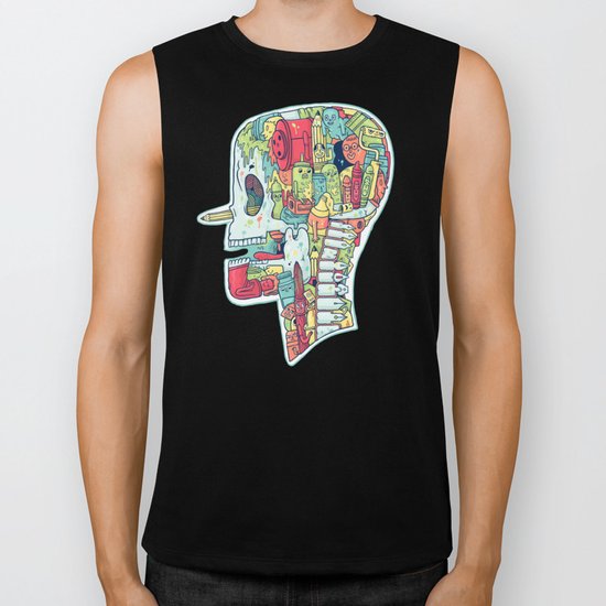 Illustrator to the Bone Biker Tank