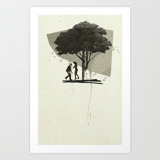 (Down By The) Family Tree | Collage Art Print
